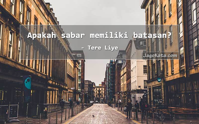 Apakah sabar memiliki batasan?