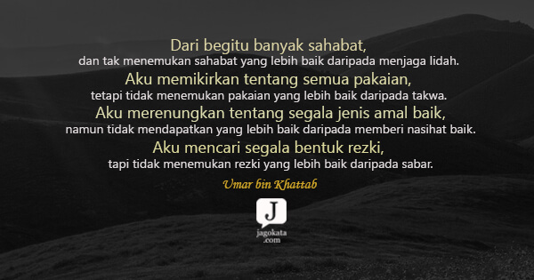 Quote Islami Sahabat - Nusagates